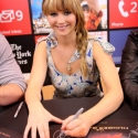 Jennifer Lawrence signing autographs